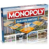 Monopoly Board Game San Jose Edition: 2-6 Players Family Board Games for Kids and Adults, Board Games for Kids 8 and up, for Kids and Adults, Ideal for Game Night