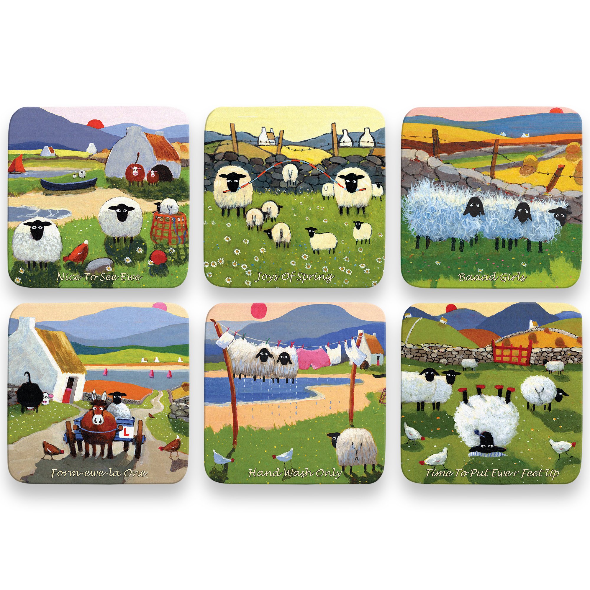 Thomas Joseph - Set of 6 Coasters (Edition 2)