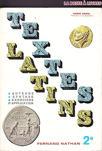Download TEXTES LATINS 2E PDF