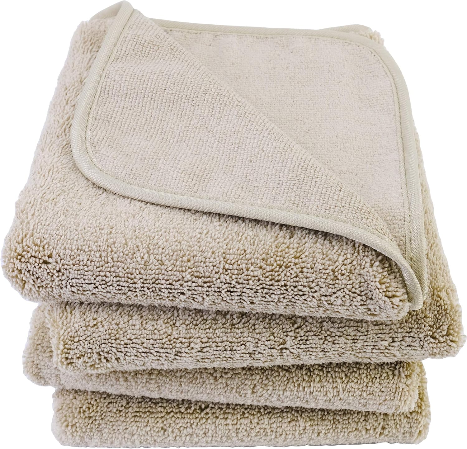 Polyte Quick Dry Lint Free Microfiber Hand Towel, 16 x 30 in, Set of 4