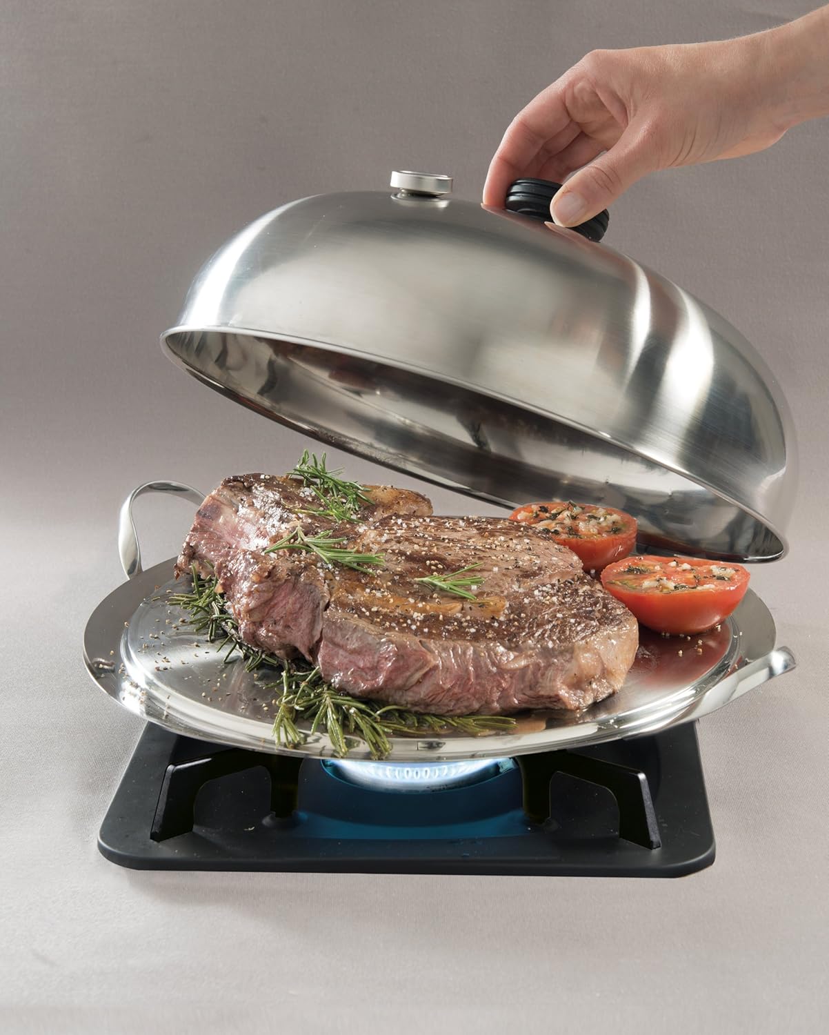 Mastrad F63580 Combo O Plancha Aluminium Acier 38 6 Cm Amazon Fr Cuisine Maison