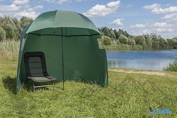 DD-Tackle 2,60m Deluxe XXL Schirmzelt inkl. Zubehör