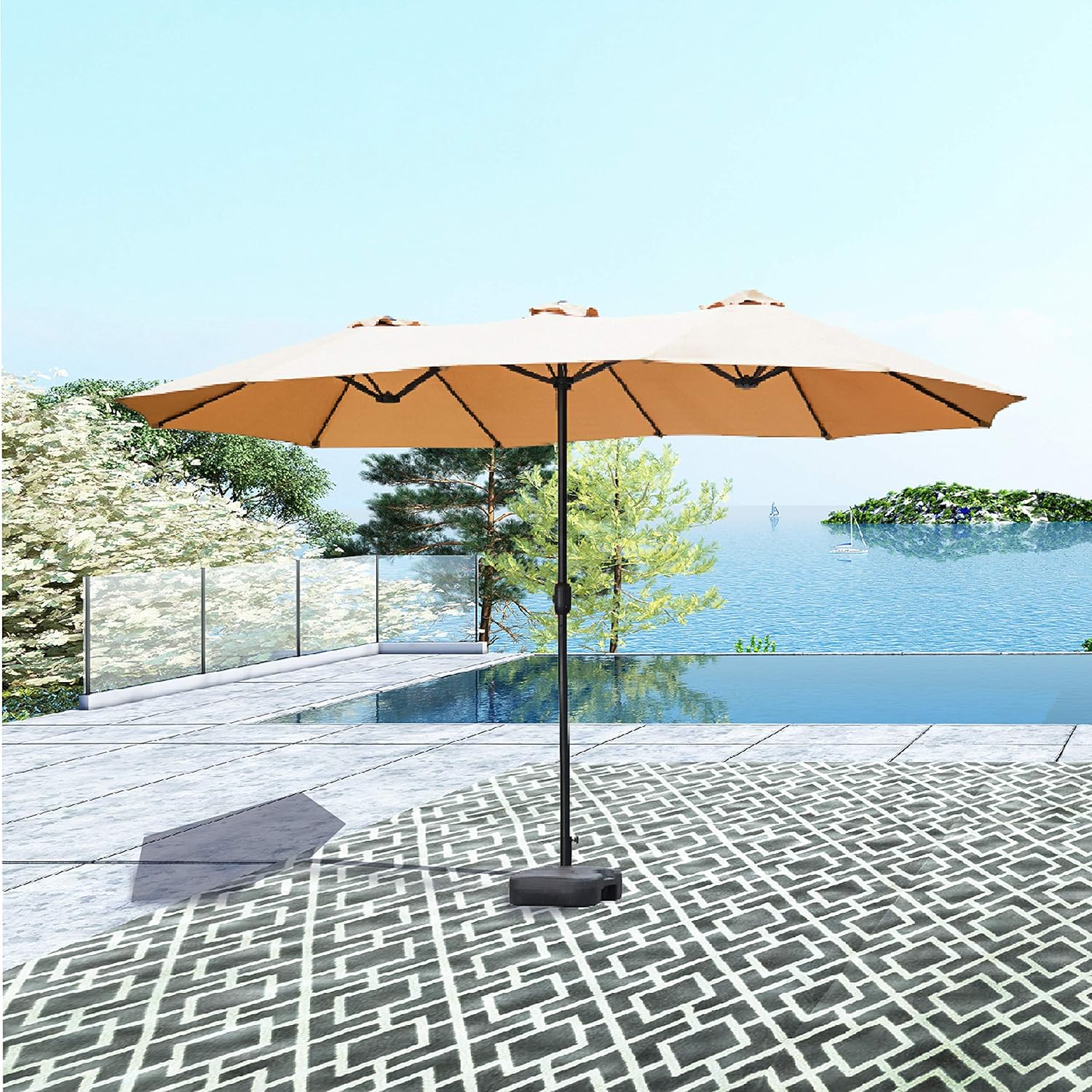 big patio umbrella amazon