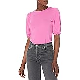 Amazon Essentials womens Classic Fit Puff Short Sleeve Crewneck T-shirt