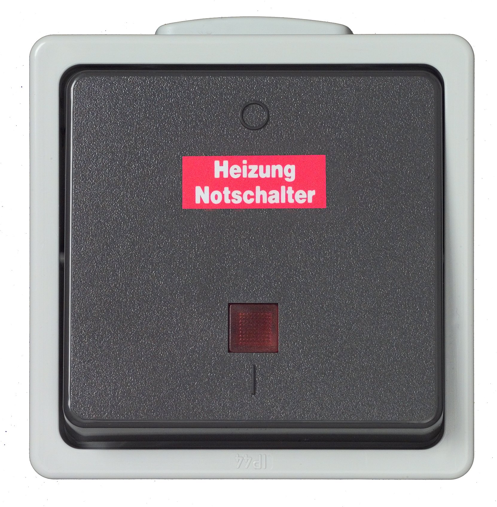 Unitec Aquarius FR 45242L Emergency Heating Cut-Off Switch Surface-Mounted Loose Grey/Dark Grey — image 1