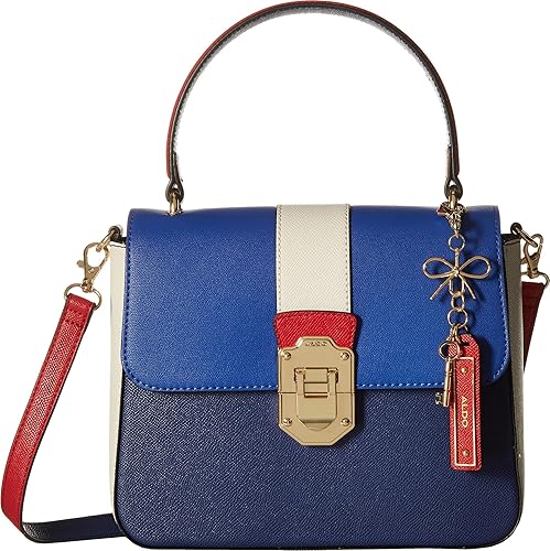 aldo blue and red bag