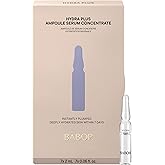BABOR Hydra Plus Ampoule Concentrate, Moisturizing Skincare Capsule, Hyaluronic Acid Serum, Deeply Nourish to Plump and Smooth Skin, Anti Aging Serum 7 Day Treatment