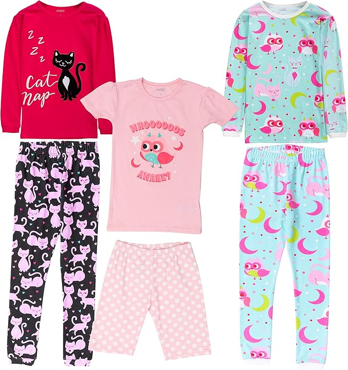 Girls Little Kid Pajama 5 Years Amazon.co.uk Clothing