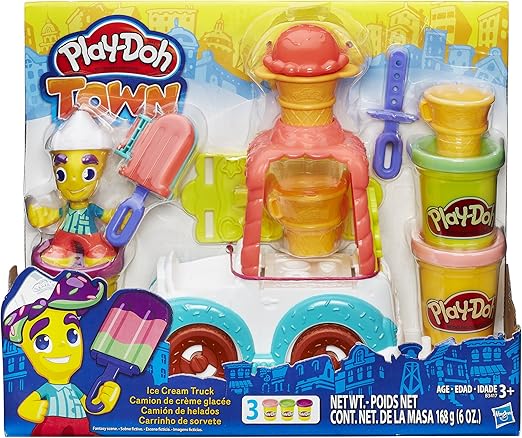play doh town ice cream truck