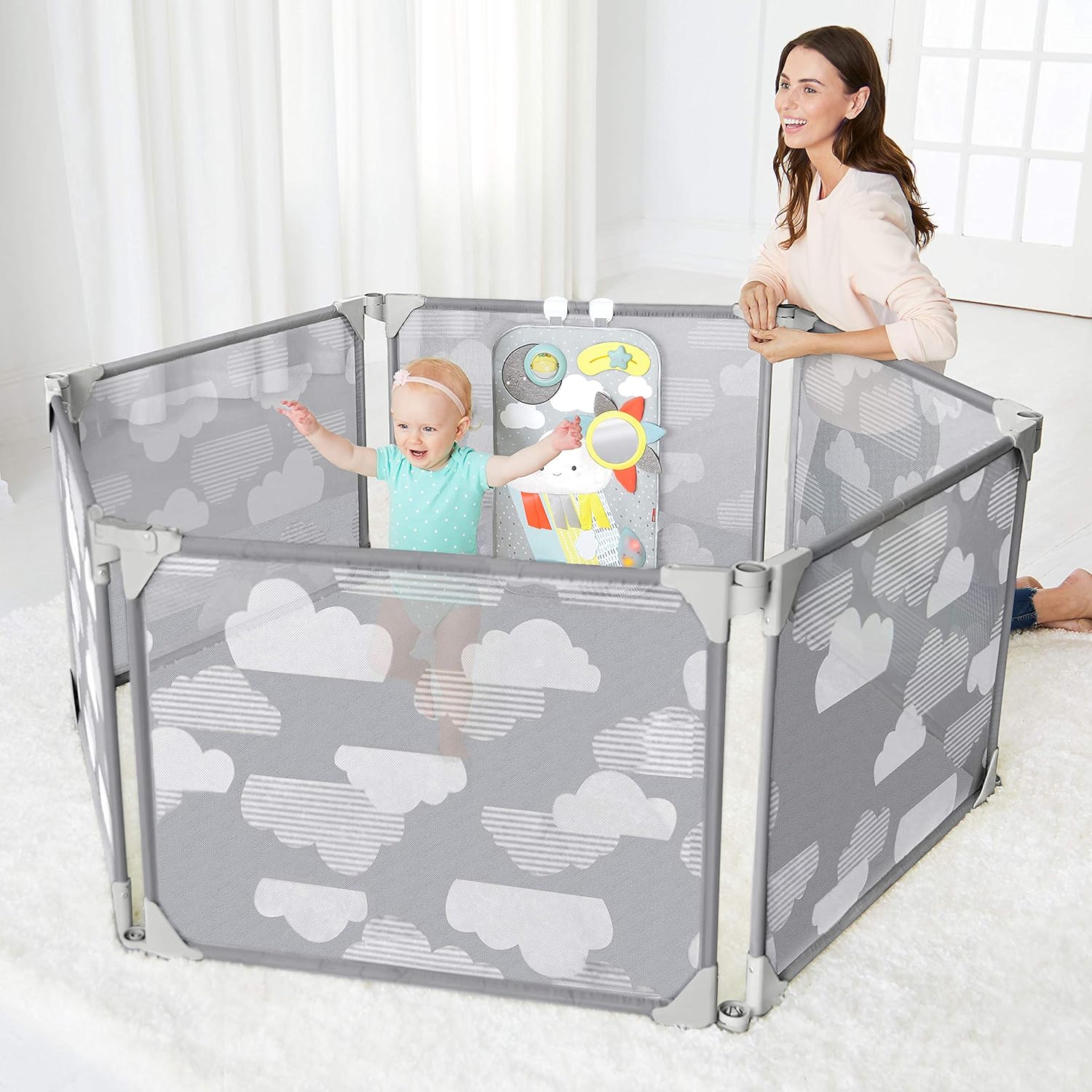 expandable baby play yard