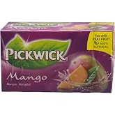 Pickwick Tea Mango, Aromatised Black Tea, Fruit Garden, Fruity, Blend, 20 Bags