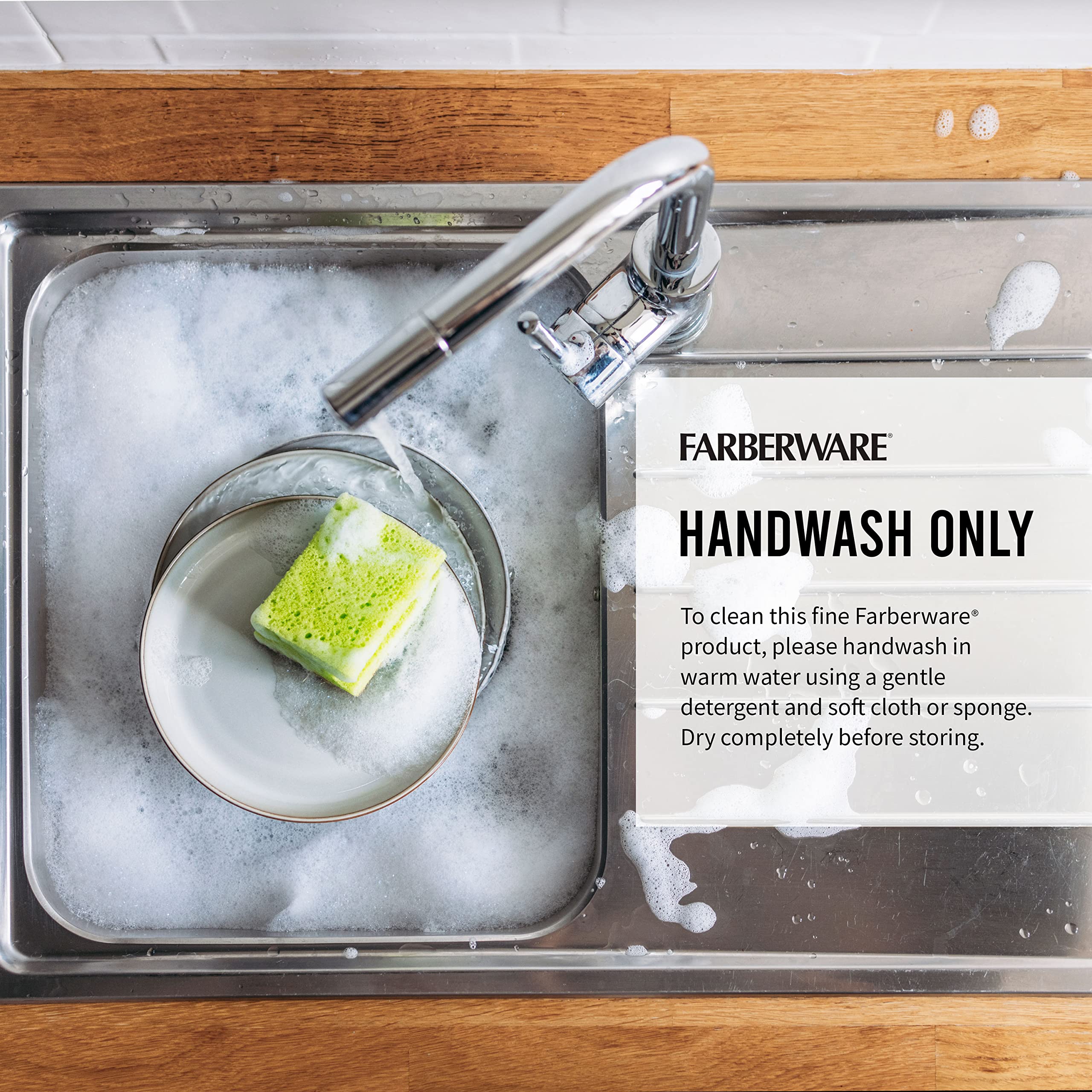 Farberware Extra-Large Wood Cutting Board, Reversible Chopping Board for Kitchen Meal Prep and Serving, Charcuterie Board, 14.17-Inch x 20.08-Inch, Bamboo