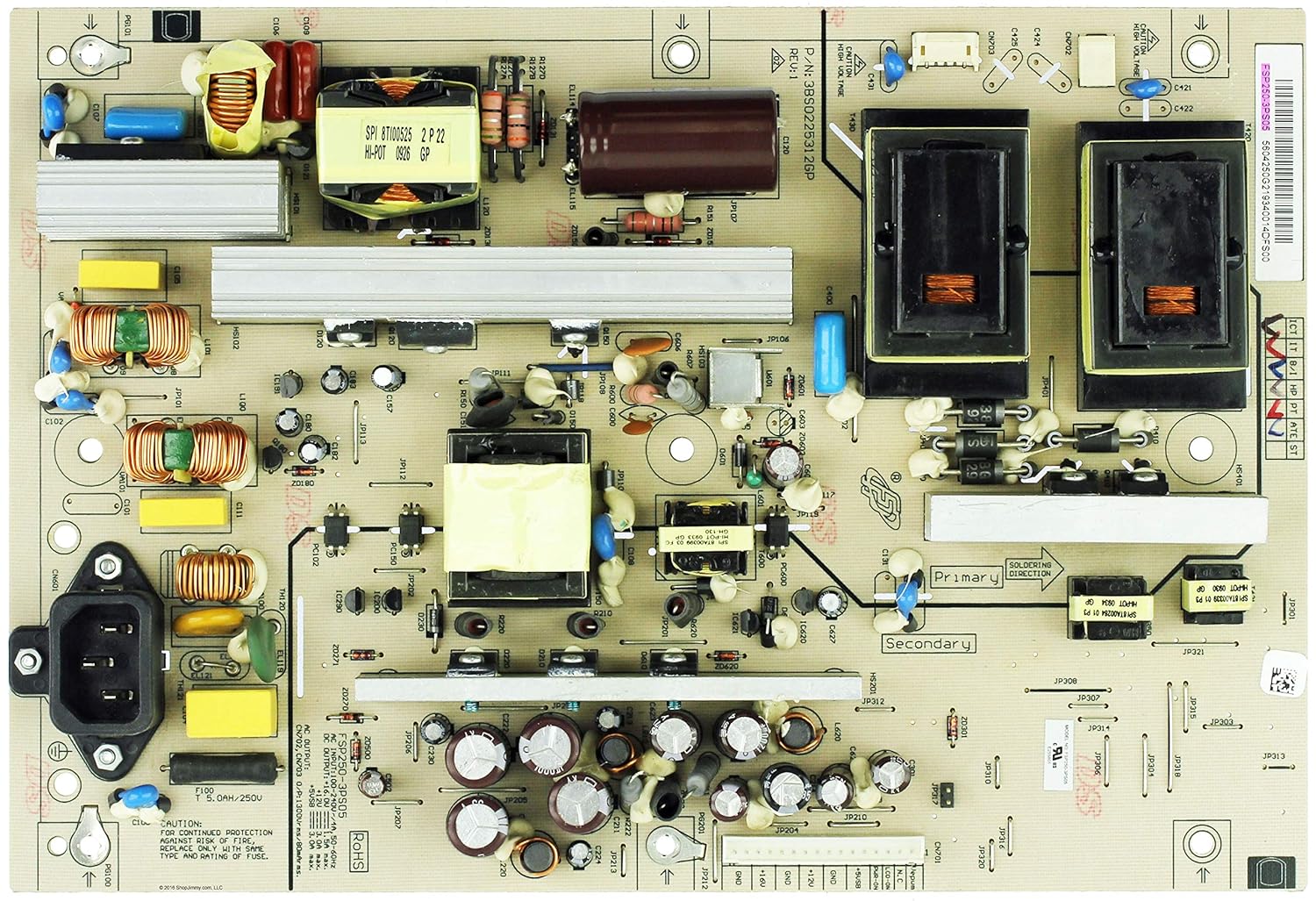 Insignia Ns L42q1 10a Power Supply Fsp250 3ps05 Amazon Com Industrial Scientific