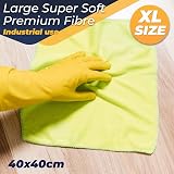 Discounted Cleaning Supplies Microfibre Cleaning Cloths 12 Pack 40x40cm view 4