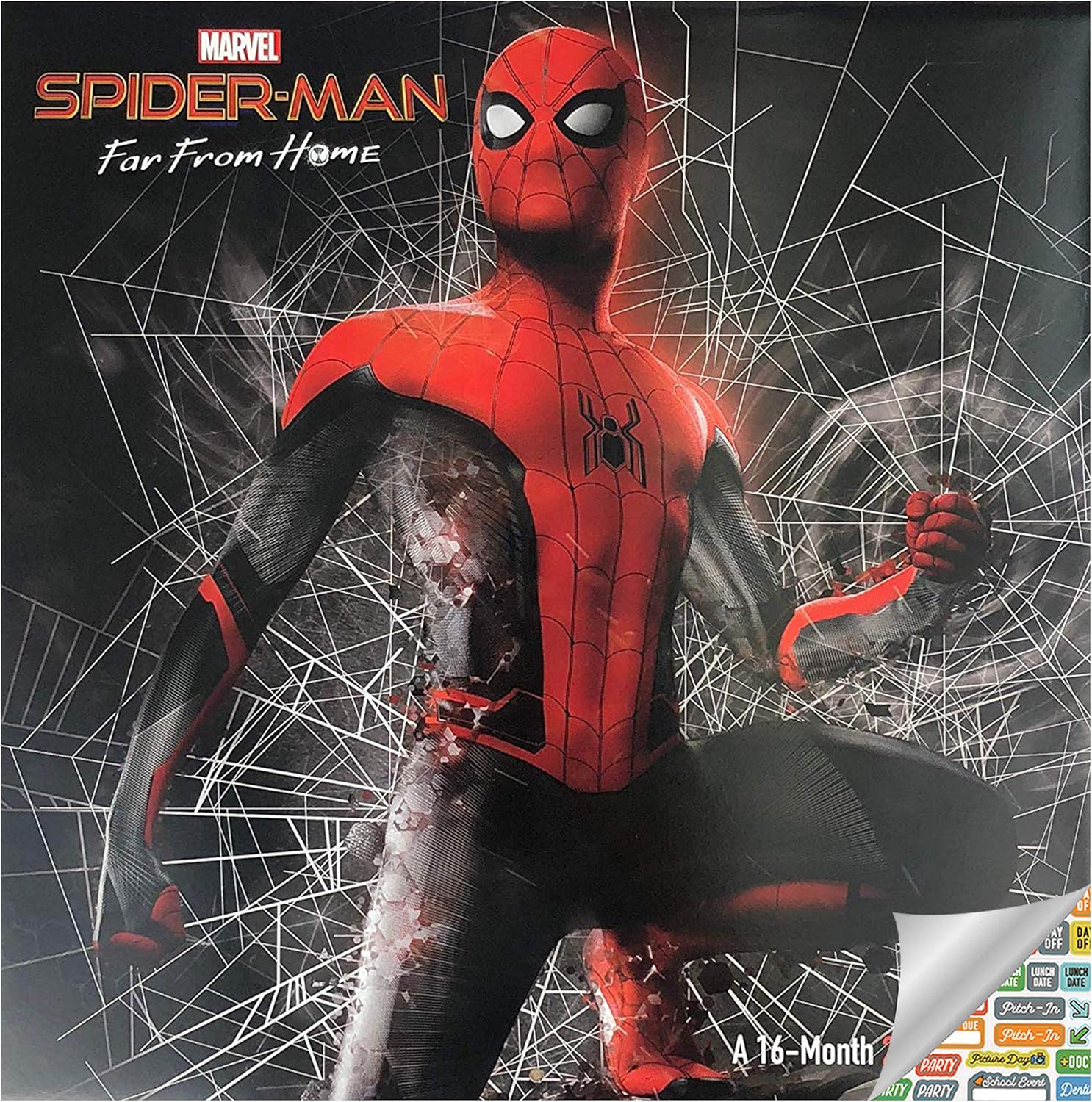 Spiderman Calendar 2020 Bundle 2020 Spider Man Wall Calendar With Over 100 Calendar Stickers Spiderman Calendar 2020 Bundle 2020 Spider Man Wall Calendar With Over 100 Calendar Stickers