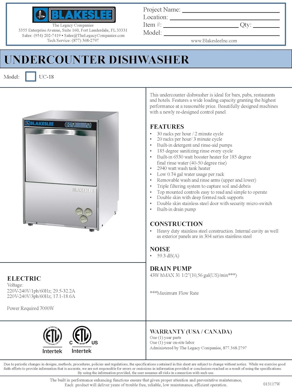 blakeslee dishwasher