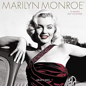 Amazon Com Graphique Marilyn Monroe Mini Calendar 7 Inch X 7 Inch My6121 Office Products