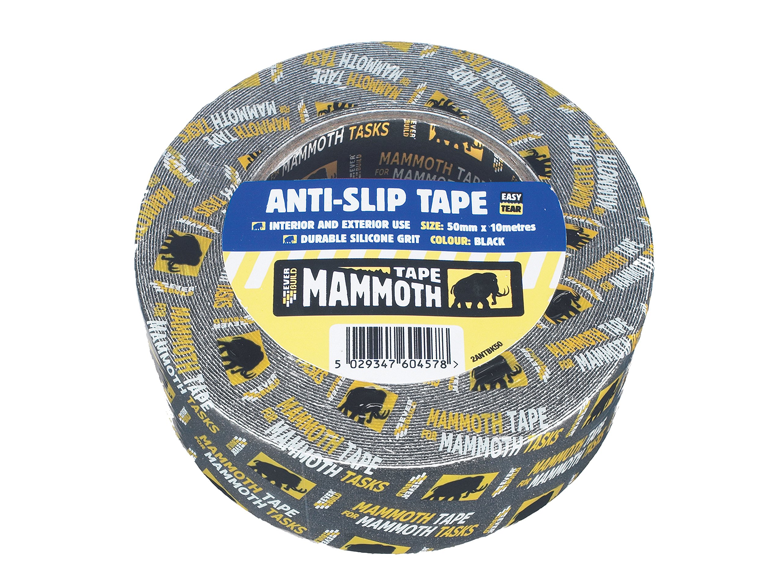 Everbuild EVB2ANTBK50 Anti-Slip Tape 50 mm x 10 m, Black