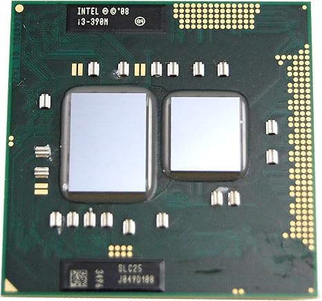 Amazon Com Intel Core I3 390m Slc25 Mobile Cpu Processor Socket G1 Pga988 2 66ghz 3mb 2 5 Gt S Computers Accessories