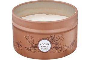 MRS. MEYER'S MRS MEYER'S Acorn Spice Tin Candle, 2.9 OZ