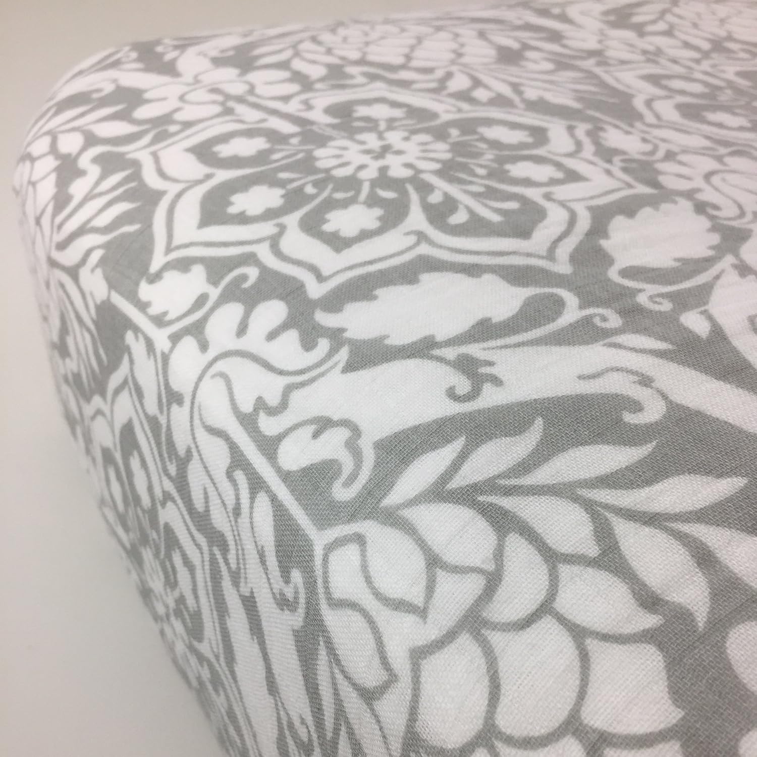 dark grey crib sheet