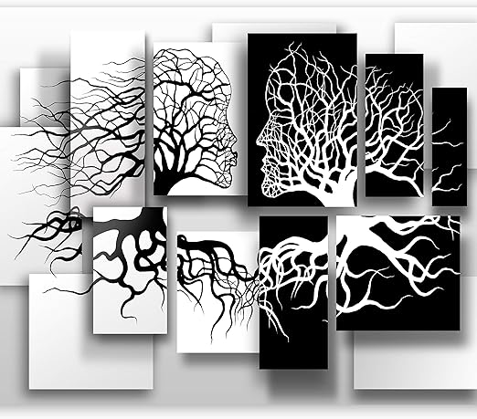 Avoir Images Murando Papier Peint Intisse Noir Blanc 400x280 Cm Decoration actualisé salutations