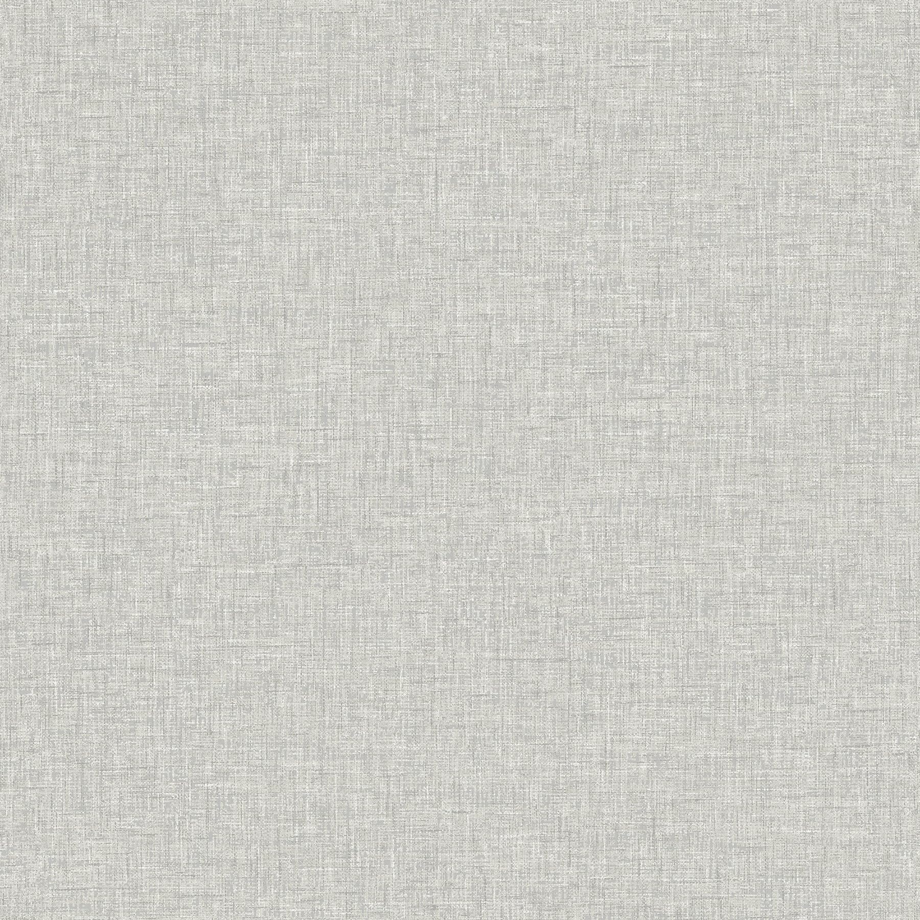 Arthouse Light Grey Textured Linen Wallpaper - Subtle Sheen Bounces Light Back Into The Room - Designed to Look Like Fabric - Feature Wall or All Over - Great Wallpaper Choice for Any Room - 676006