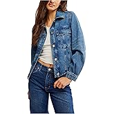 Free People womens Jade Denim Jacket
