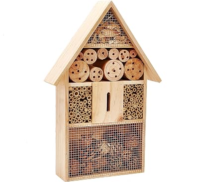 Pet Ting Wooden Insect Hotel Bee Butterfly Ladybird Box 48CM