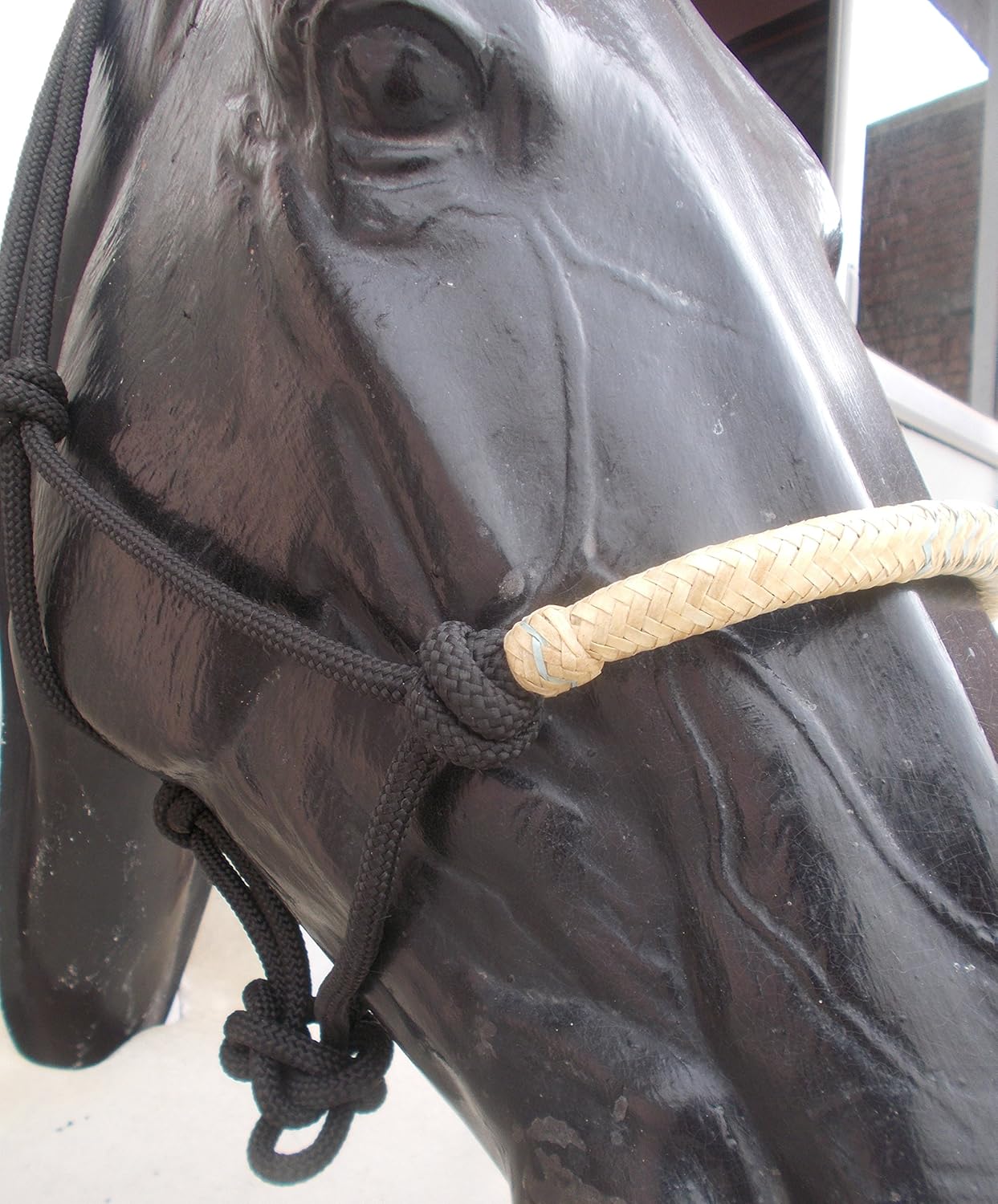 期間限定送料無料 Rsiナイロンカウボーイロープホルター馬タックequine鼻バンドカバーby Rawhideブラックとグリーンstreps B07ff58tz3 再再販 Cms Ghanaguardian Com