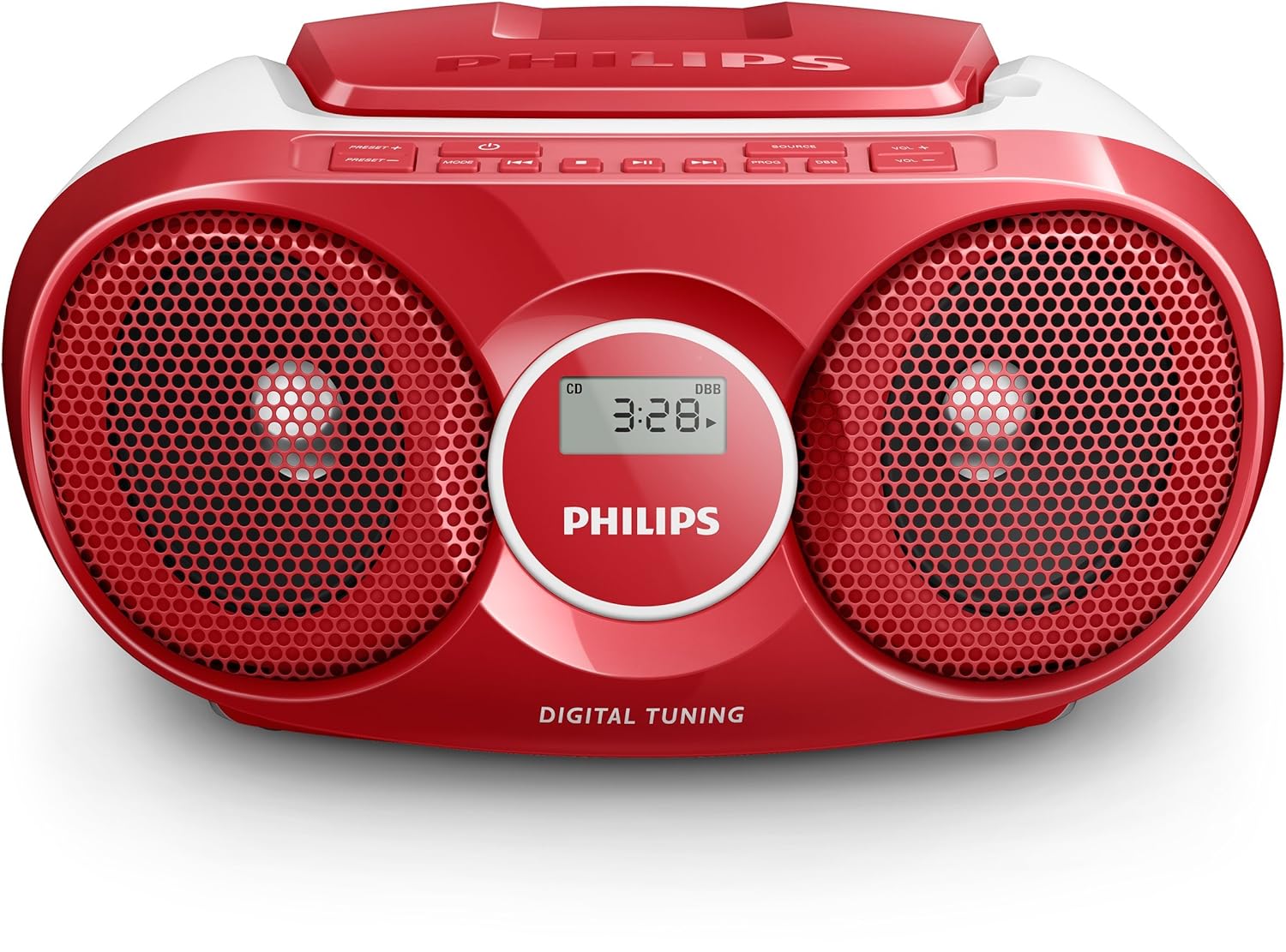 Philips AZ215R/12 CD Player, Radio, 3 W Red Amazon.co.uk Electronics