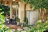 Keter 228430 High Store Vertical Outdoor Storage Shed Compact Space Saving view 2