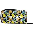 Transformers Pokemon Pikachu, Squirtle and Charmander Zip Around Wallet