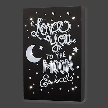 Amazon Com Little Love By Nojo Celestial Lighted Wall Decor