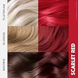 PaintGlow Rebellious Colours Vegan Semi Permanent Hair Dye Scarlet Red 100ml view 3