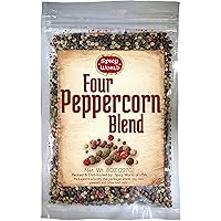 Spicy World Four Peppercorn Rainbow Blend in Resealable Bag – Perfect Flavor Blend - NON-GMO, Steam Sterilized - Whole…