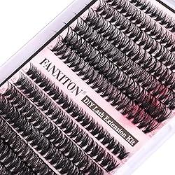 Cluster Lashes 280 pcs Lash Clusters D Volume