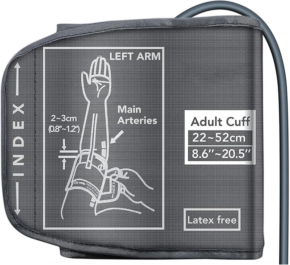 Qutryven Extra Large Blood Pressure Cuff 22-52CM Adjustable XL