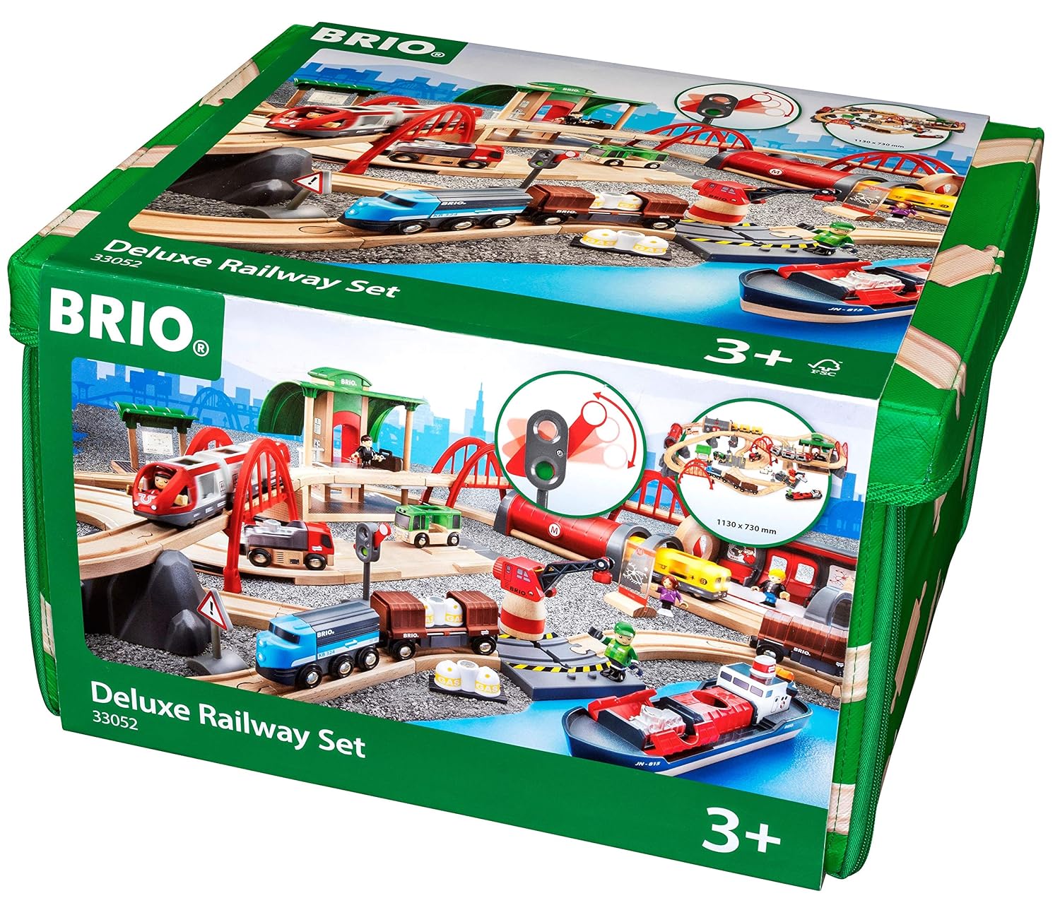 BRIO World Deluxe Railway Set, multicolor Amazon.co.uk Toys & Games