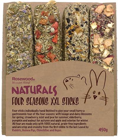 Rosewood Rosewood Naturals Four Seasons XXL Sticks - Small Animal Treats 4