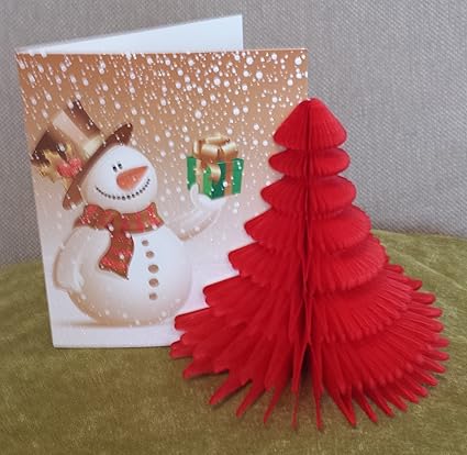 Biglietti Di Natale Glitterati.Biglietto Natalizio Pop Up In 3d Con Pupazzo Di Neve E Albero Di Natale Con Glitter Amazon It Cancelleria E Prodotti Per Ufficio