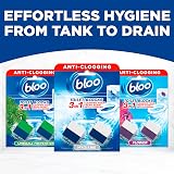 Bloo Hygiene 3in1 Cleaning Foam Toilet Blocks Pack of 2 Blue Fresh Scent view 8