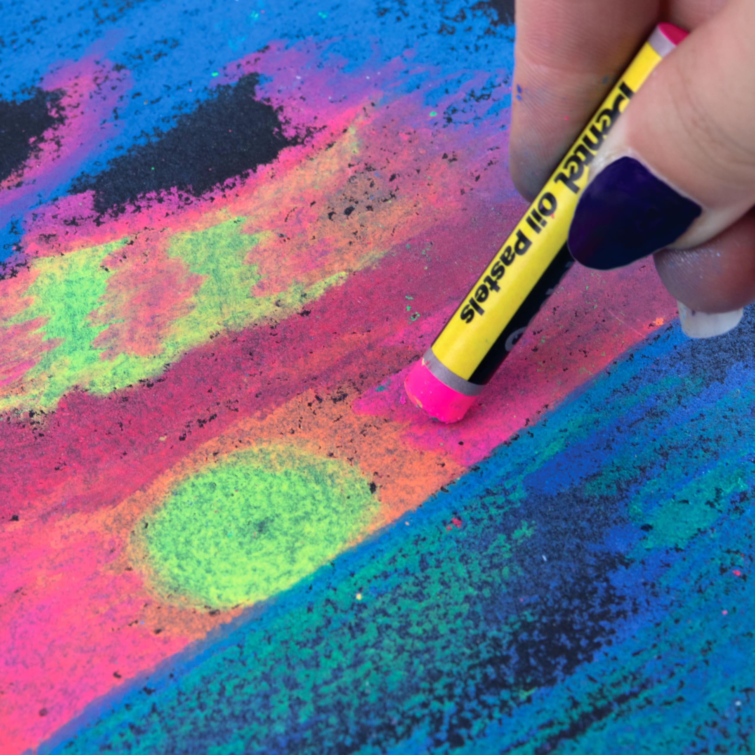 Pentel Arts Fluorescent Oil Pastels