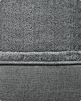 Feandrea Linen-Look Dog Bed Large 90 x 75 cm with Raised Edges Non-Slip Cover view 6