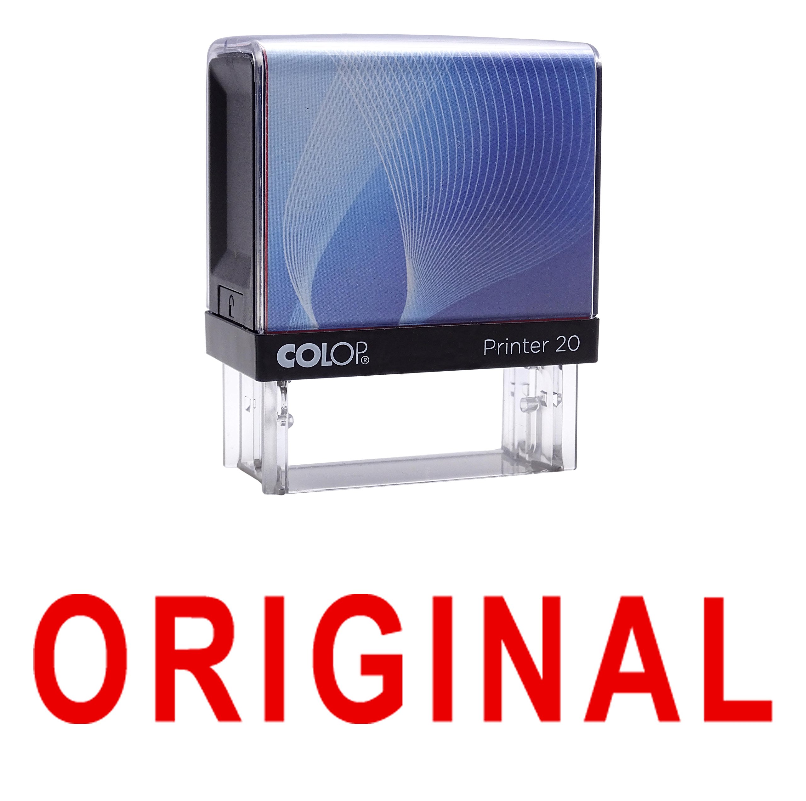Original Self Inking Rubber Stamp Custom Colop Office Stationary P20 Mini Stamper