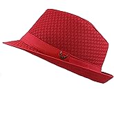 The Hat Depot Light Weight Classic Soft Cool Mesh Crushable Fedora hat