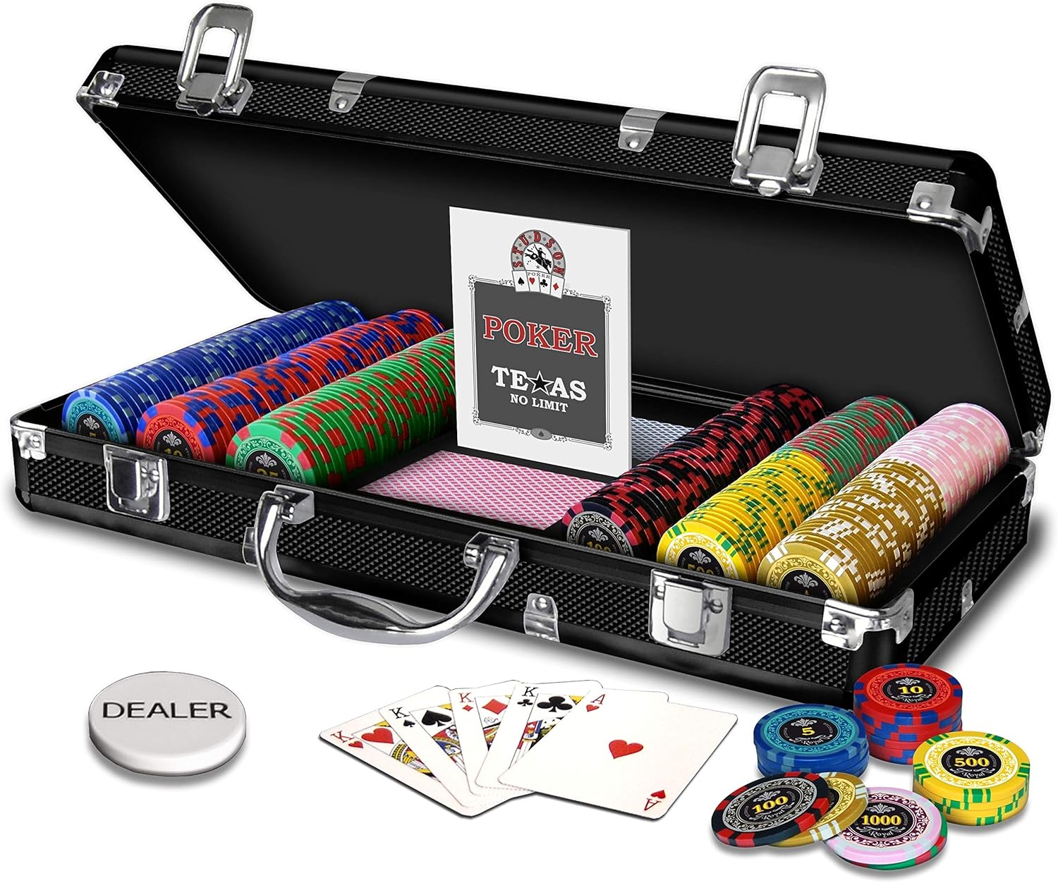 Caja Poker Royal 300 fichas: Amazon.es: Juguetes y juegos