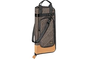 Meinl Cymbals Drumstick Bag — Classic Woven — for Sticks, Mallets, Brushes and Rods, Heavy-Duty Fabric with Shoulder Strap Plus Floor Tom Hooks, 2-Year Warranty (MCSBMO)