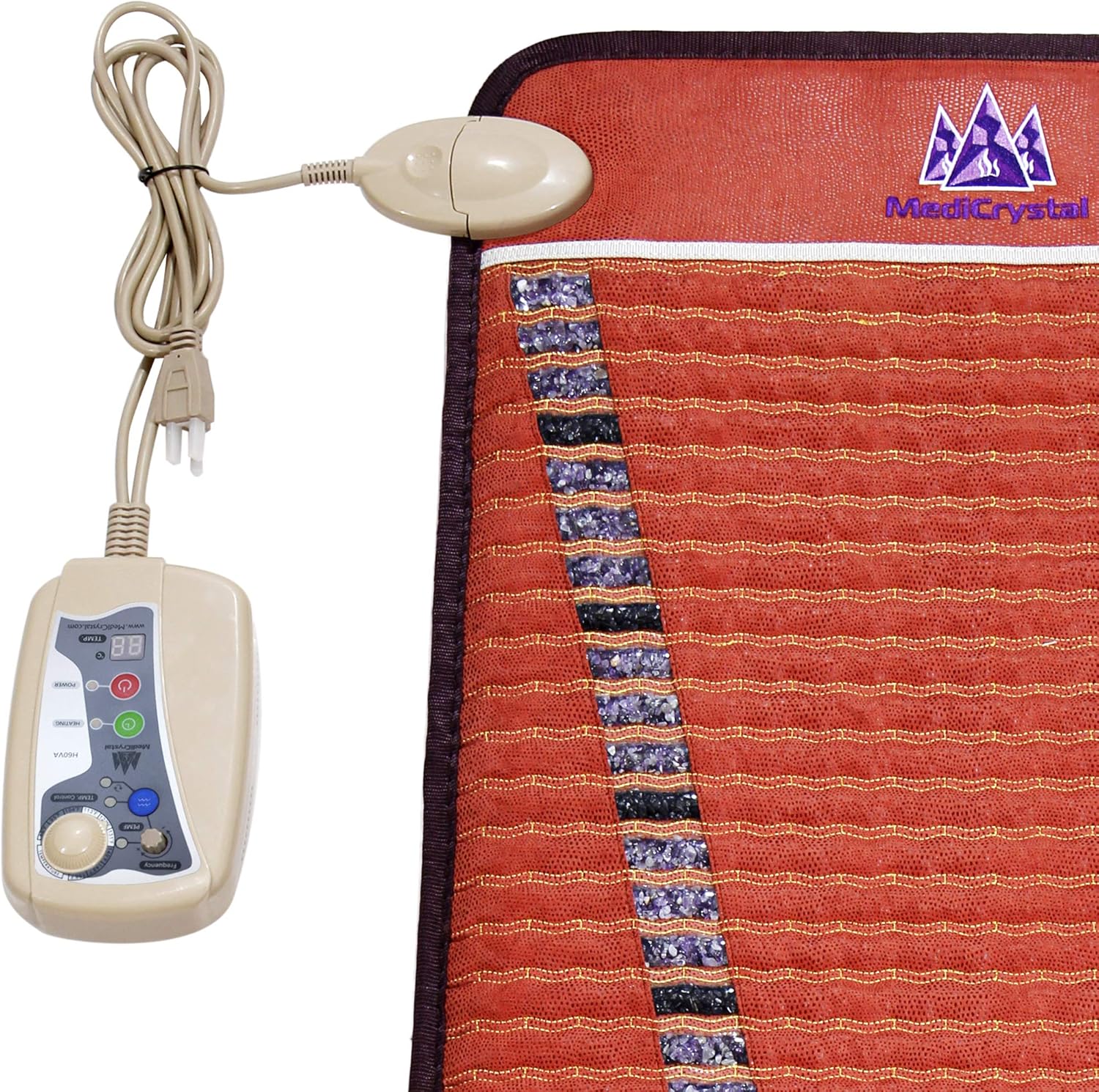 MediCrystal Bio Magnetic V-Mat for Back Pain Relief, Mini 20"W x 32"L (50x80 cm) - Image 5