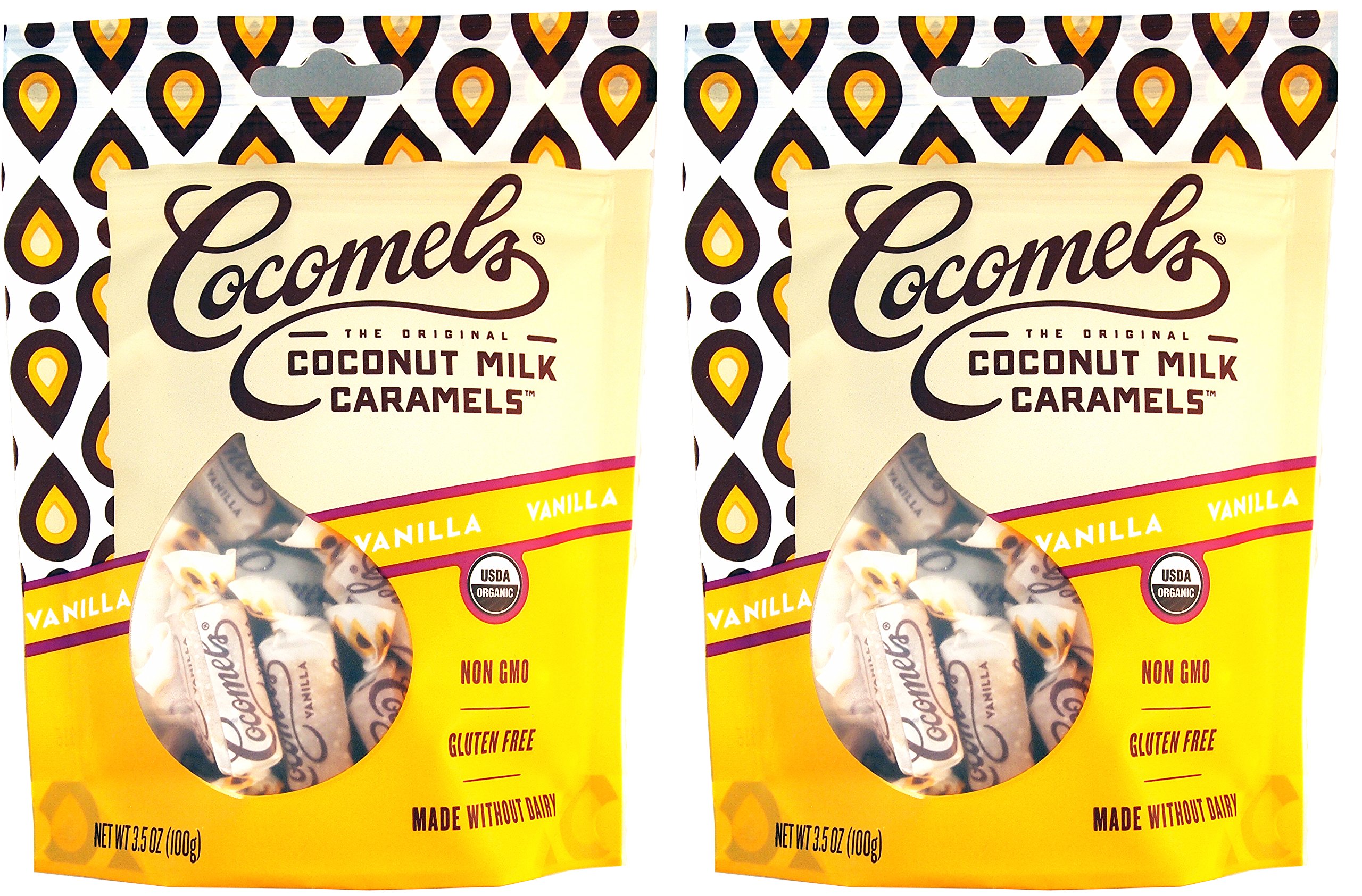 Coconut Milk Caramels Organic, Kosher, NONGMO, Vegan Made Without